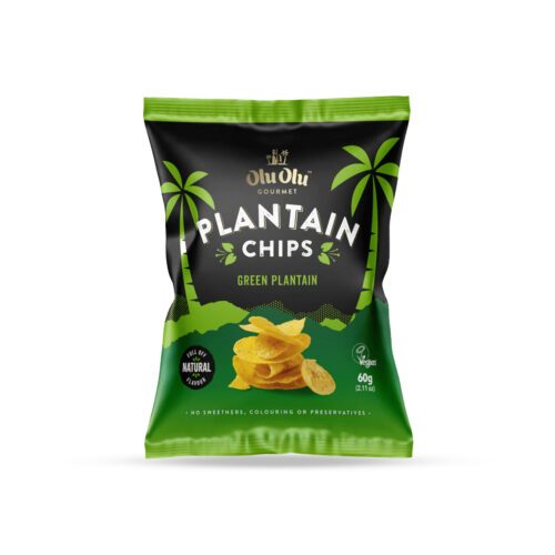 Olu Olu Plantain Chips (Green)